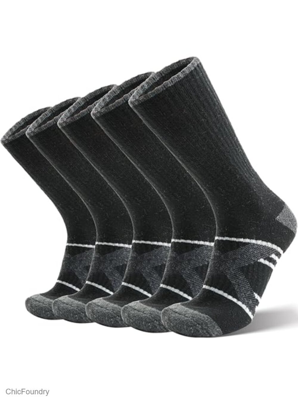Merino Wool Hiking Socks Crew Boot Work Socks for Men Women